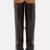 Buy ⭐ Anna Field Over-the-knee Boots - Dark Brown ✔️ -My Luxe Wardrobe Sales Store 435493c448bf4fbe98581f18e439d221
