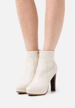 Best Sale 🎁 Anna Field Platform Ankle Boots - Offwhite 👏