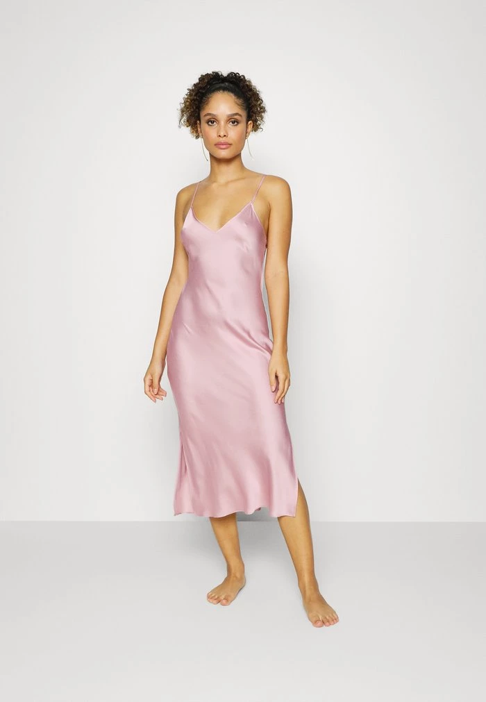 Best Pirce β¨ Anna Field SIMPLE SATIN LONG LINE NIGHTIE - Nightie - Pink π₯ 1 Best Pirce β¨ Anna Field SIMPLE SATIN LONG LINE NIGHTIE - Nightie - Pink π₯