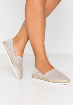 Coupon ⌛ Anna Field LEATHER - Espadrilles - Grey 🧨