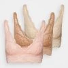 Buy 😍 Anna Field 3PP BRALETTE - Bustier - Brown/nude/pink ✨