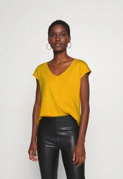 Best deal 🌟 Anna Field Basic T-shirt - Golden Yellow ⭐