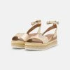 New π Anna Field Sandals - Gold β 8 New π Anna Field Sandals - Gold β -My Luxe Wardrobe Sales Store 46ed86363ec547fc9cbe764dc4f87980