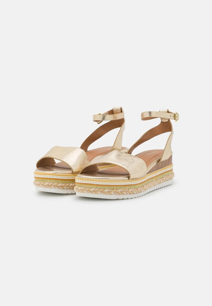 New π Anna Field Sandals - Gold β 3 New π Anna Field Sandals - Gold β - Image 3