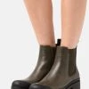 Wholesale 🔔 Anna Field COMFORT - Platform Ankle Boots - Olive 🛒
