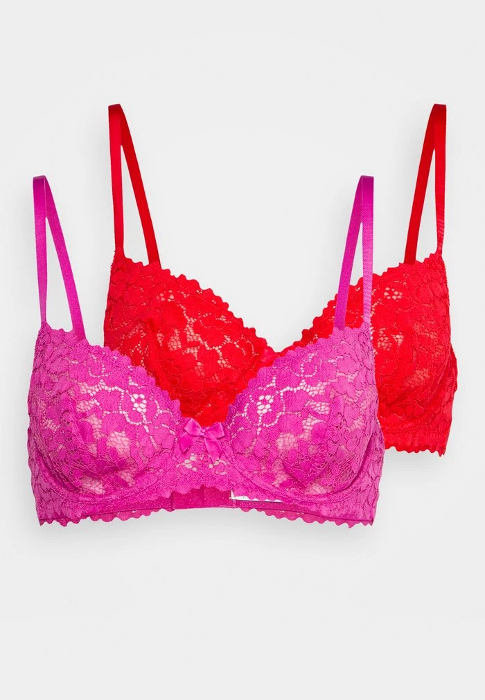 Outlet ⌛ Anna Field 2PP UNDERWIRE BRA - Underwired Bra - Red/pink ⌛ 5 Outlet ⌛ Anna Field 2PP UNDERWIRE BRA - Underwired Bra - Red/pink ⌛ - Image 5