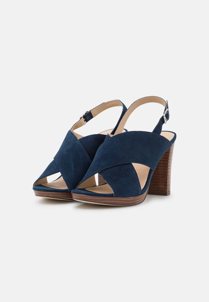 Deals ✔️ Anna Field LEATHER - High Heeled Sandals - Dark Blue ✔️ 3 Deals ✔️ Anna Field LEATHER - High Heeled Sandals - Dark Blue ✔️ - Image 3