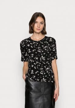 Flash Sale ⭐ Anna Field Print T-shirt - Black ⭐