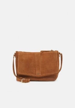 Cheapest ⌛ Anna Field LEATHER - Across Body Bag - Cognac 🎉