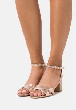 Cheapest ✨ Anna Field LEATHER - Sandals - Rose Gold ⭐