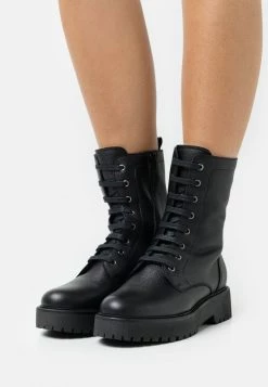 Buy π₯° Anna Field LEATHER - Platform Ankle Boots - Black β
