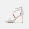 Buy 👍 Anna Field LEATHER - High Heeled Sandals - White ⌛