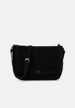 Promo 👏 Anna Field LEATHER - Across Body Bag - Black ✨