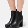 Best Pirce 💯 Anna Field High Heeled Ankle Boots - Black 🥰