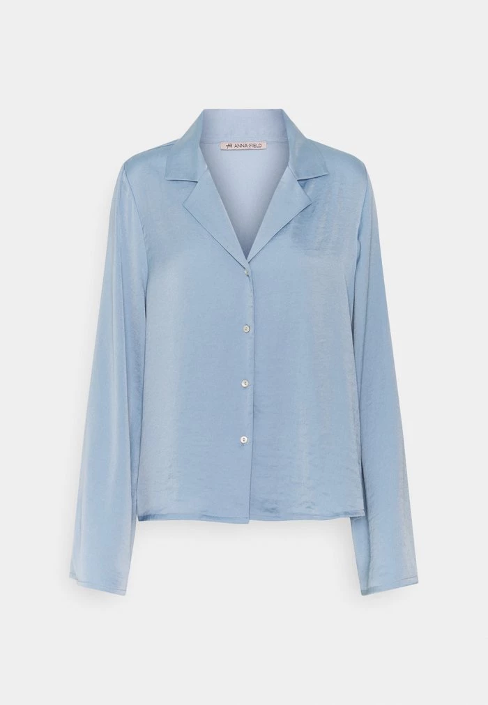 Flash Sale π Anna Field HAMMERED SATIN PJ SET - Pyjama Set - Blue Denim π 2 Flash Sale π Anna Field HAMMERED SATIN PJ SET - Pyjama Set - Blue Denim π - Image 2