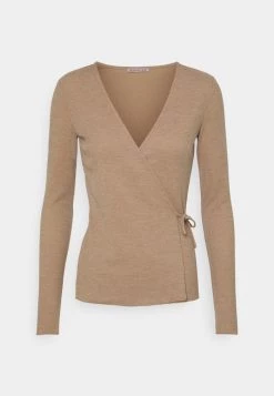 Flash Sale 🔔 Anna Field Long Sleeved Top - Mottled Beige 👍