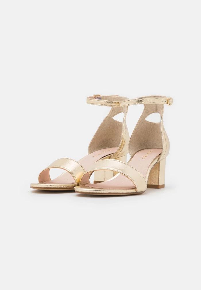 Deals ⌛ Anna Field LEATHER - Sandals - Gold 😉 3 Deals ⌛ Anna Field LEATHER - Sandals - Gold 😉 - Image 3
