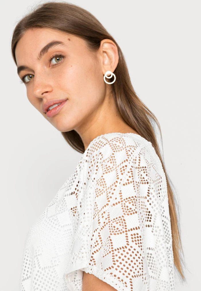 Outlet ✔️ Anna Field Cape - White ❤️ 5 Outlet ✔️ Anna Field Cape - White ❤️ - Image 5