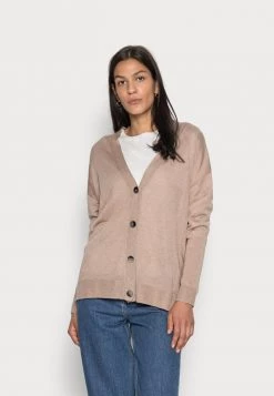 Budget 🎁 Anna Field SILK BLEND CARDIGAN - Cardigan - Camel ⭐