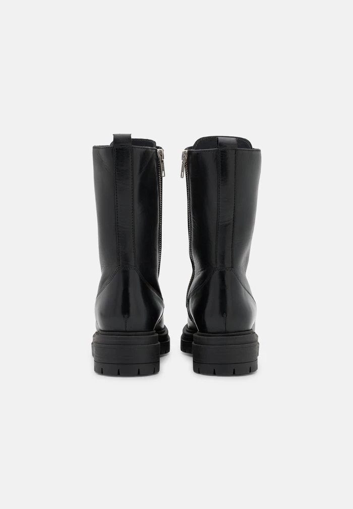 Hot Sale ✔️ Anna Field LEATHER - Lace-up Ankle Boots - Black ⭐ 4 Hot Sale ✔️ Anna Field LEATHER - Lace-up Ankle Boots - Black ⭐ - Image 4