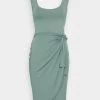 Flash Sale ⌛ Anna Field Jersey Dress 🛒 - Green ⌛ -My Luxe Wardrobe Sales Store 53ef360c7bf44c1cbec4ffcc045f6150