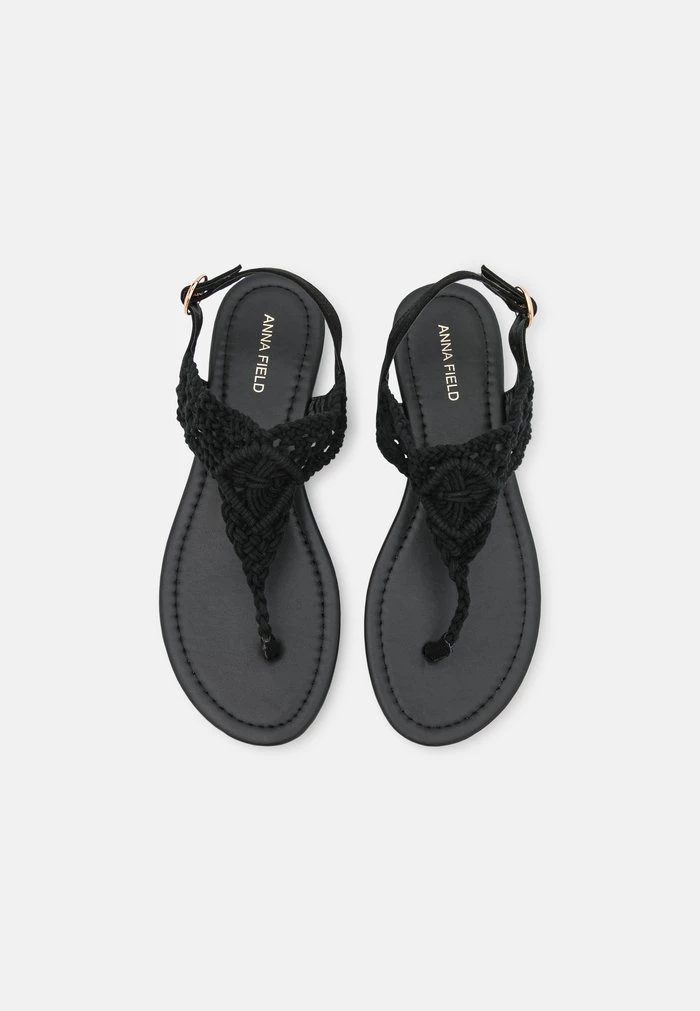 Coupon 🛒 Anna Field T-bar Sandals - Black 🔔 6 Coupon 🛒 Anna Field T-bar Sandals - Black 🔔 - Image 6