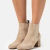 Buy 🎉 Anna Field LEATHER - Classic Ankle Boots - Beige ⌛