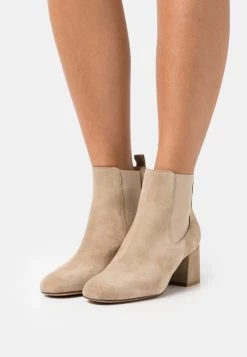 Buy 🎉 Anna Field LEATHER - Classic Ankle Boots - Beige ⌛