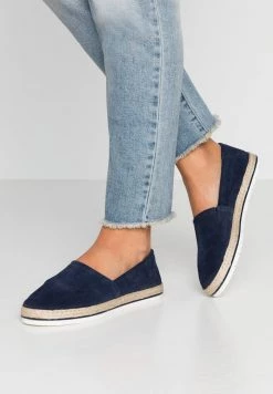 Coupon 👏 Anna Field LEATHER - Espadrilles - Dark Blue ✔️