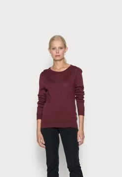 Buy 😉 Anna Field MERINO WOOL JUMPER - Jumper - Bordeaux ✔️