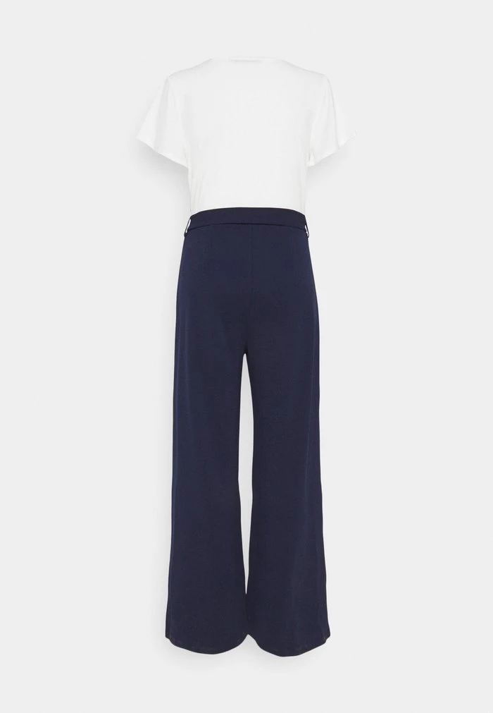 Hot Sale 🔥 Anna Field Jumpsuit - White Dark Blue 😀 2 Hot Sale 🔥 Anna Field Jumpsuit - White Dark Blue 😀 - Image 2