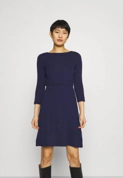 Discount 😉 Anna Field Mini Waisted Basic Dress - Jersey Dress 👍 - Dark Blue ❤️