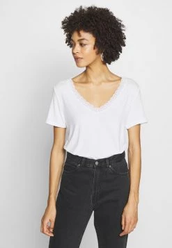 Deals ⭐ Anna Field Basic T-shirt - White ❤️