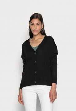Flash Sale 🎉 Anna Field SILK BLEND CARDIGAN - Cardigan - Black ⌛