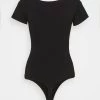 Best deal 🌟 Anna Field 2PP SHORT SLEEVES BODIES - Body - Black 😉 -My Luxe Wardrobe Sales Store 5c77cdd985d64e77aabe53a7e44e4039