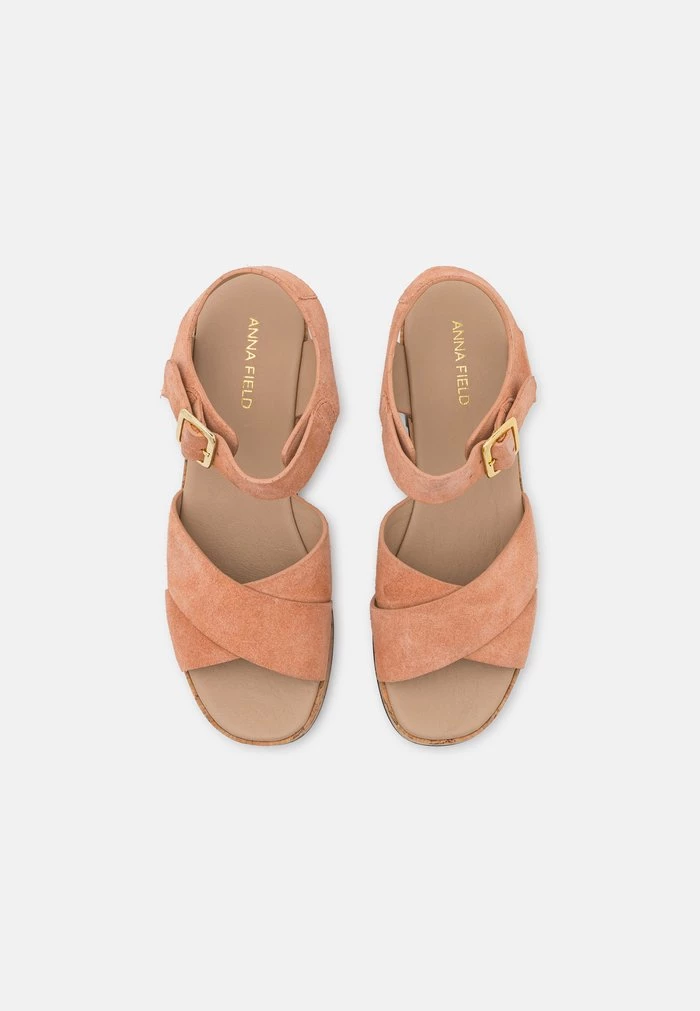 Wholesale 🔔 Anna Field LEATHER - Platform Sandals - Sand ✔️ 6 Wholesale 🔔 Anna Field LEATHER - Platform Sandals - Sand ✔️ - Image 6