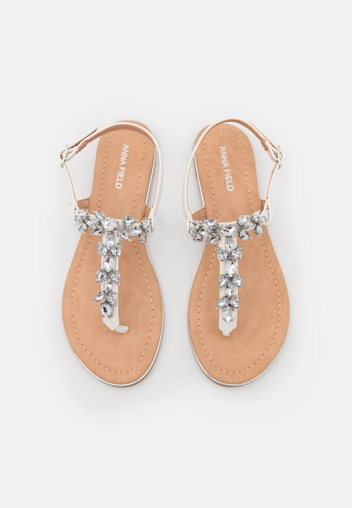 Flash Sale ⭐ Anna Field T-bar Sandals - White ✨ 6 Flash Sale ⭐ Anna Field T-bar Sandals - White ✨ - Image 6