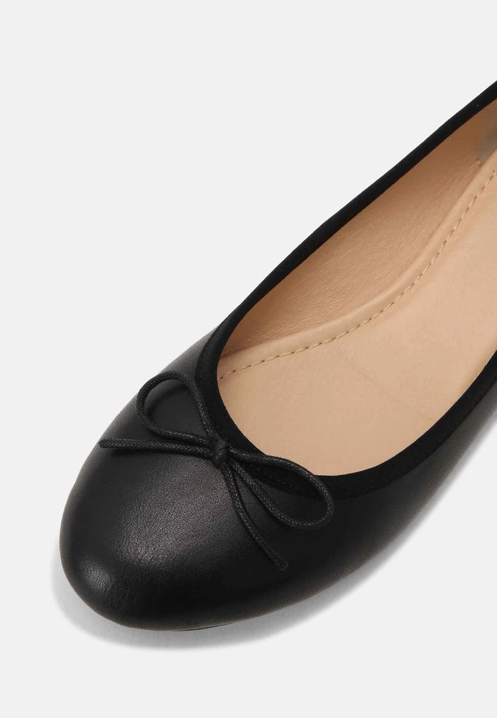 New ❤️ Anna Field LEATHER - Ballet Pumps - Black ✨ 8 New ❤️ Anna Field LEATHER - Ballet Pumps - Black ✨ - Image 8