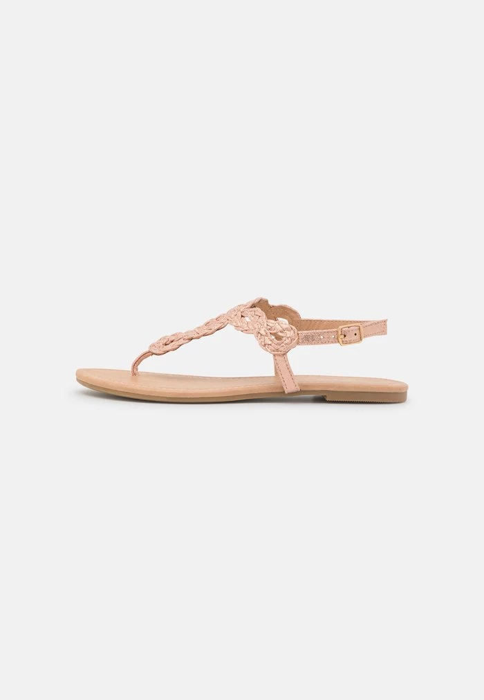 Flash Sale 😀 Anna Field T-bar Sandals - Rose Gold-coloured ❤️ 2 Flash Sale 😀 Anna Field T-bar Sandals - Rose Gold-coloured ❤️ - Image 2