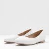 Hot Sale 🔔 Anna Field LEATHER - Ballet Pumps - White ✔️ -My Luxe Wardrobe Sales Store 5fa0643b433d408caa3b4cbb92838547
