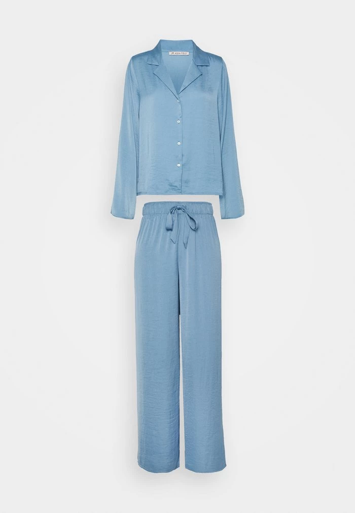Best Sale π Anna Field HAMMERED SATIN PJ SET - Pyjama Set - Blue β¨ 1 Best Sale π Anna Field HAMMERED SATIN PJ SET - Pyjama Set - Blue β¨