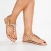 Cheapest ✔️ Anna Field T-bar Sandals - Rose Gold ✨