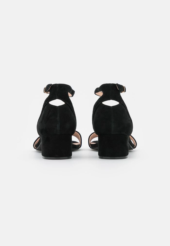 Discount 😍 Anna Field LEATHER - Sandals - Black ✔️ 4 Discount 😍 Anna Field LEATHER - Sandals - Black ✔️ - Image 4