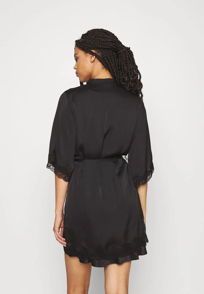 Wholesale π Anna Field ARIANA SATIN KIMONO - Dress ing Gown - Black β 3 Wholesale π Anna Field ARIANA SATIN KIMONO - Dress ing Gown - Black β - Image 3