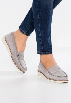 Top 10 ⭐ Anna Field COMFORT LEATHER - Slip-ons - Grey ⌛