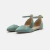 New 👍 Anna Field Ankle Strap Ballet Pumps - Mint 🎉 -My Luxe Wardrobe Sales Store 62cd075cd3044eb18e4e24fdc7c4a313