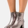Budget ⌛ Anna Field Ankle Boots - Gunmetal 👍