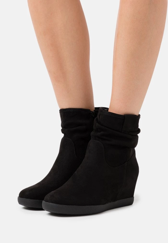 Discount π₯° Anna Field WINTER BOOTIES HAWAI - Wedge Ankle Boots - Black β¨ 1 Discount π₯° Anna Field WINTER BOOTIES HAWAI - Wedge Ankle Boots - Black β¨