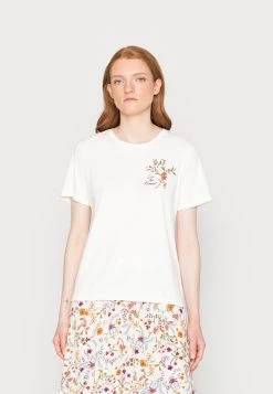 Hot Sale 👏 Anna Field Print T-shirt - Off White ✔️