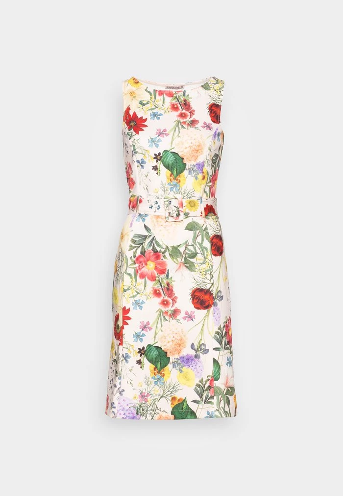 Budget ✨ Anna Field Day Dress - Off White/multi Coloured ⌛ 4 Budget ✨ Anna Field Day Dress - Off White/multi Coloured ⌛ - Image 4